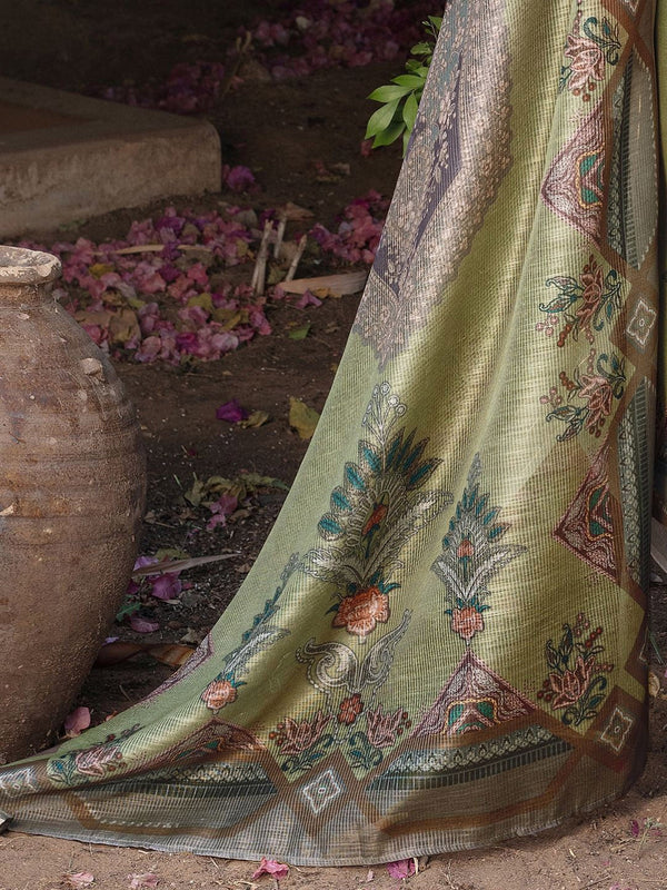 Women Ethnic Motifs Printed Kurta with Trousers & Dupatta